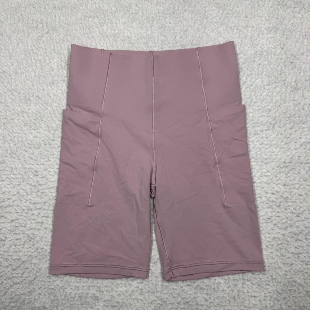 Offline By Aerie Bike Shorts Hi-Rise 7" Inseam Pink Women's Size Small